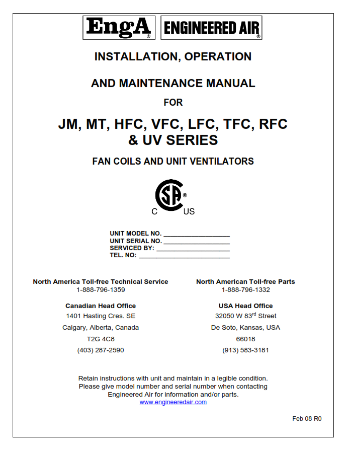 Fan Coils and Unit Ventilators